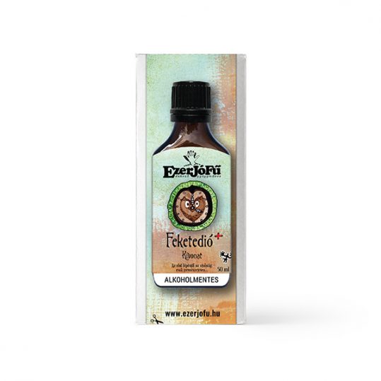EzerJóFű -Feketedió+ alkoholmentes kivonat(50ml)