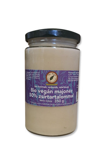 Bio vegán majonéz 50% zsírtartalommal