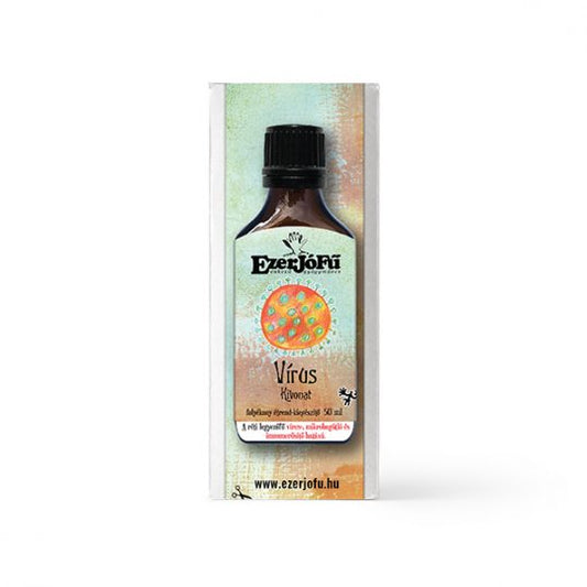 EzerJóFű -Vírus alkoholmentes kivonat (50ml)