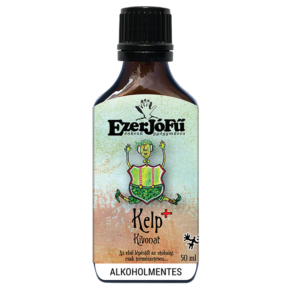 EzerJóFű -Kelp+ glicerines alkoholmentes kivonat 50ml
