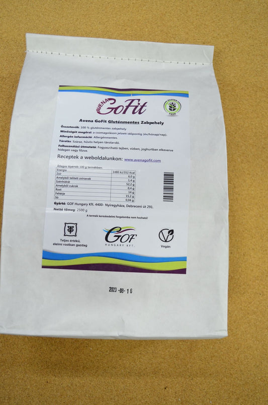 Avena GoFit -GM  Zabpehely -2,5 kg