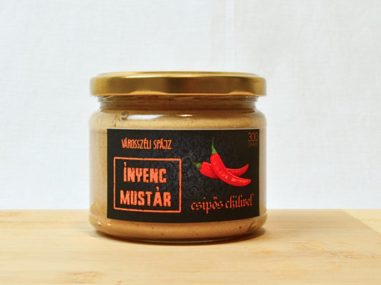 Városszéli Spájz Mustár chilivel -300g
